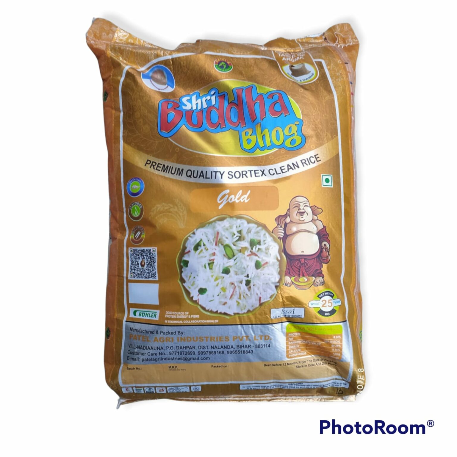 Buddha Bhog Gold Parmal Rice 26kg Top Cart